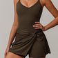 Gaia Bodysuit in Moss Brown