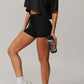 Selene Crop Top in Black
