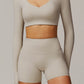 Juno Long Sleeve Top in Stone