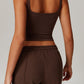Rhea Top in Brown