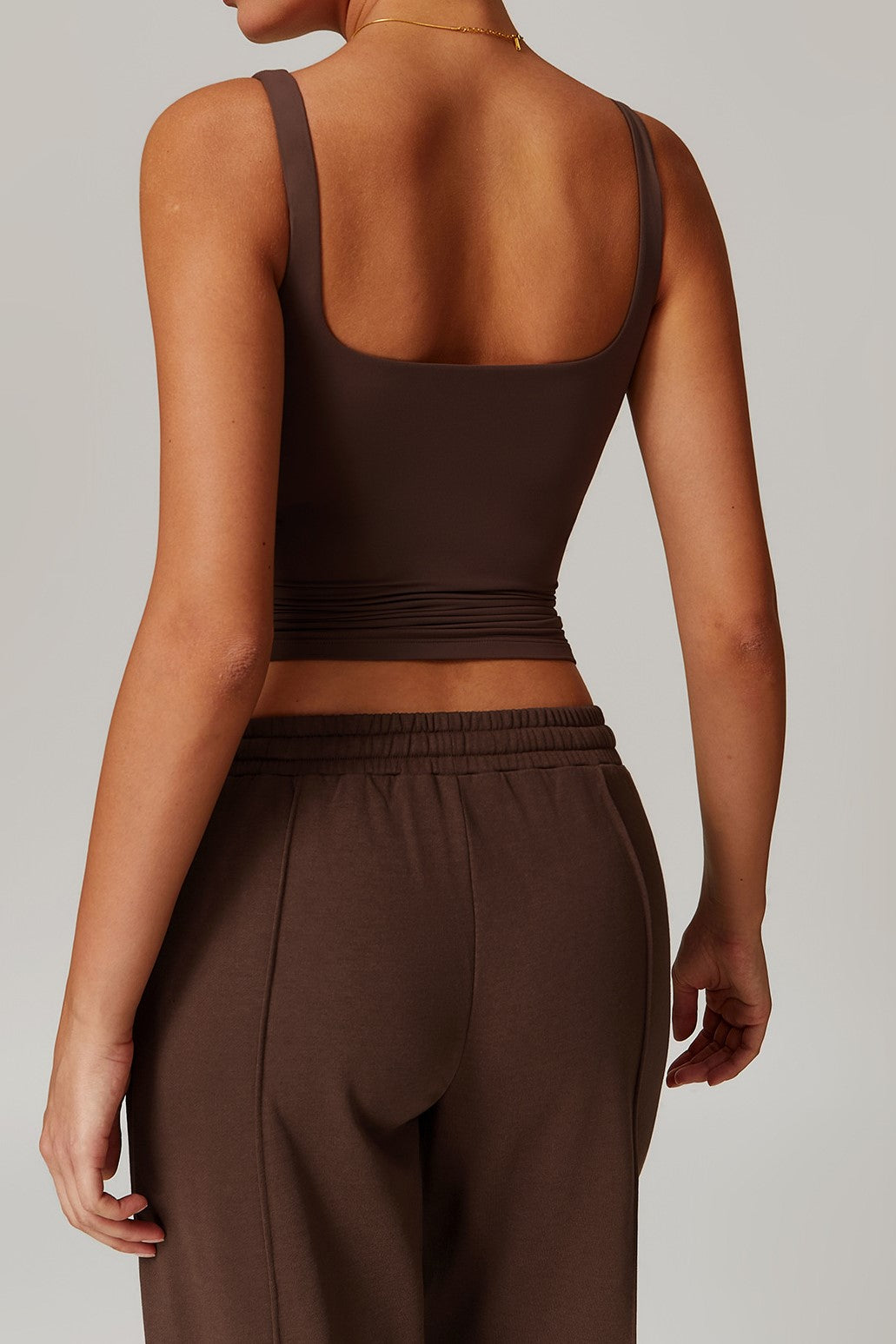 Rhea Top in Brown