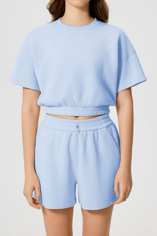 Nyx Shorts in Sky Blue