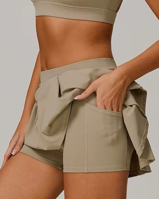 Aphrodite Skirt in Khaki