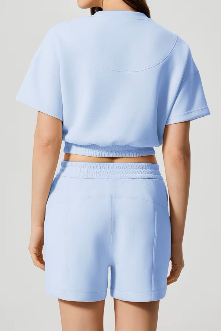 Nyx Shorts in Sky Blue
