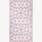 Andalucia Jacquard Beach Towel - Dusty Pink