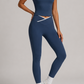Aphrodite Long Set in Slate Blue