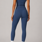 Aphrodite Long Set in Slate Blue