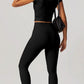 Athena Crop Top in Black