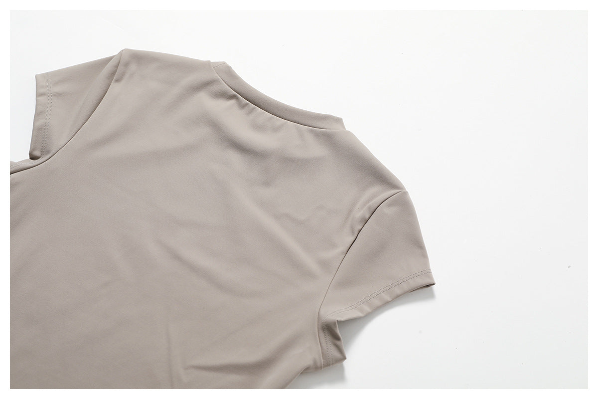 Athena Crop Top in Black
