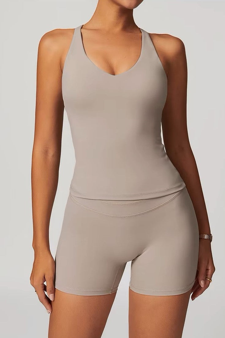 Athena Top in Beige