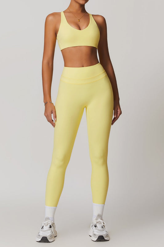 Athena Leggings in Yellow