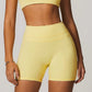 Athena Shorts in Yellow