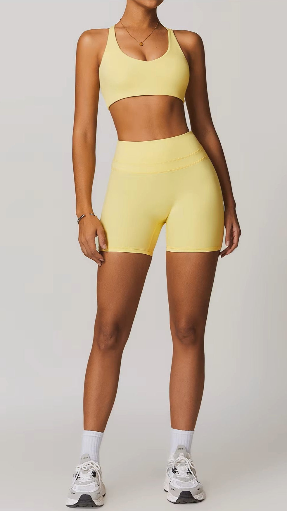Athena Shorts in Yellow