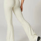 Chloe Flared Leggings in Ivory