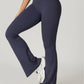 Chloe Flared Leggings in Navy