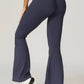 Chloe Flared Leggings in Navy