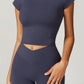 Chloe Top in Navy