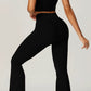 Chloe Flared Leggings in Black