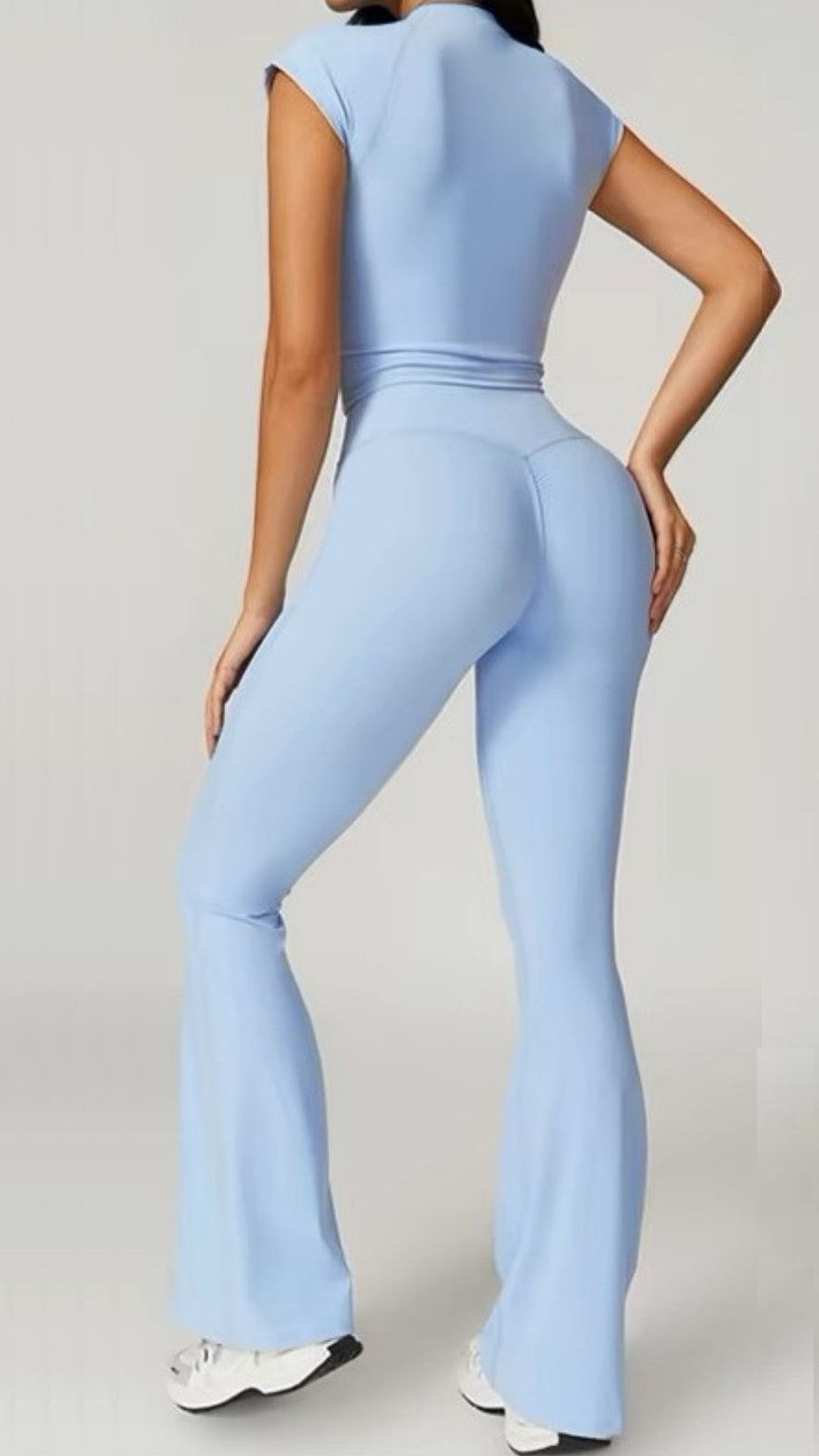 Chloe Top in Sky Blue