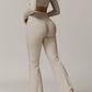 Juno Long Sleeve Top in Stone