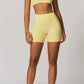 Athena Shorts in Yellow