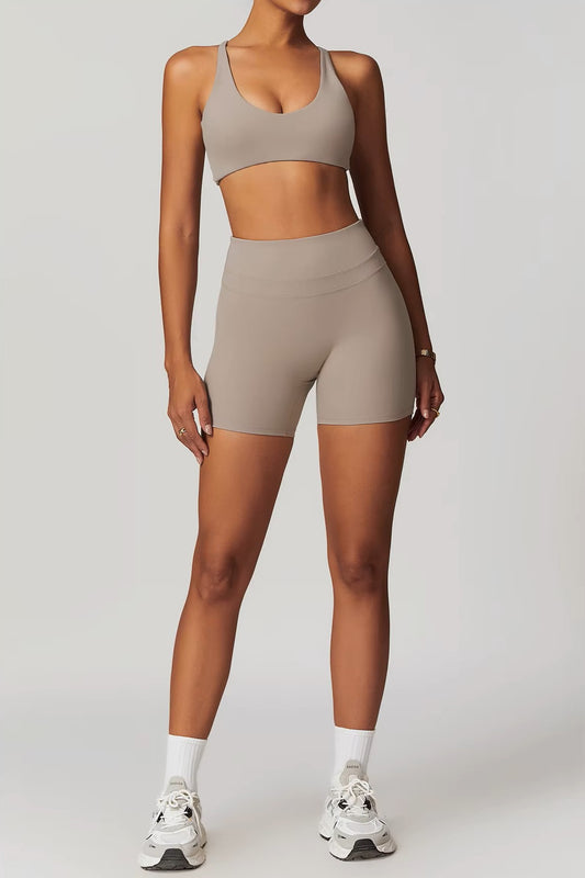 Athena Shorts in Beige