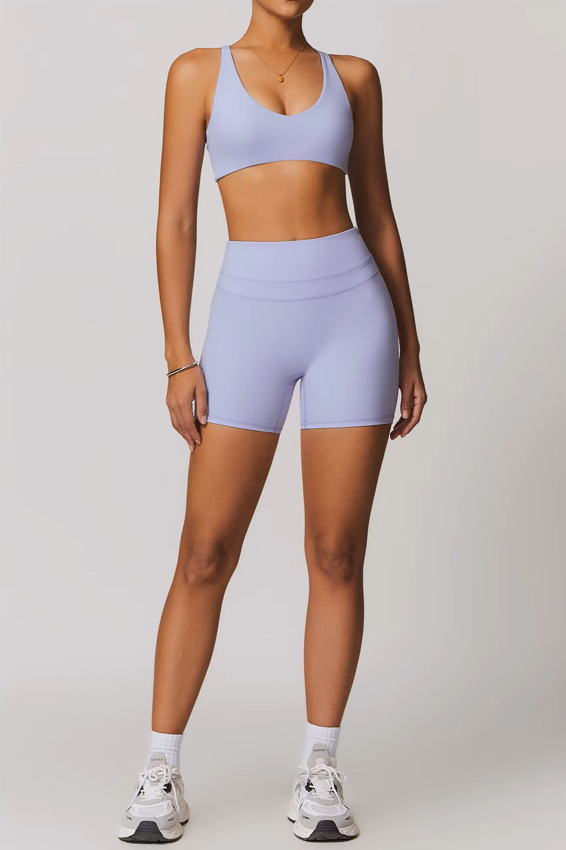 Athena Shorts in Purple