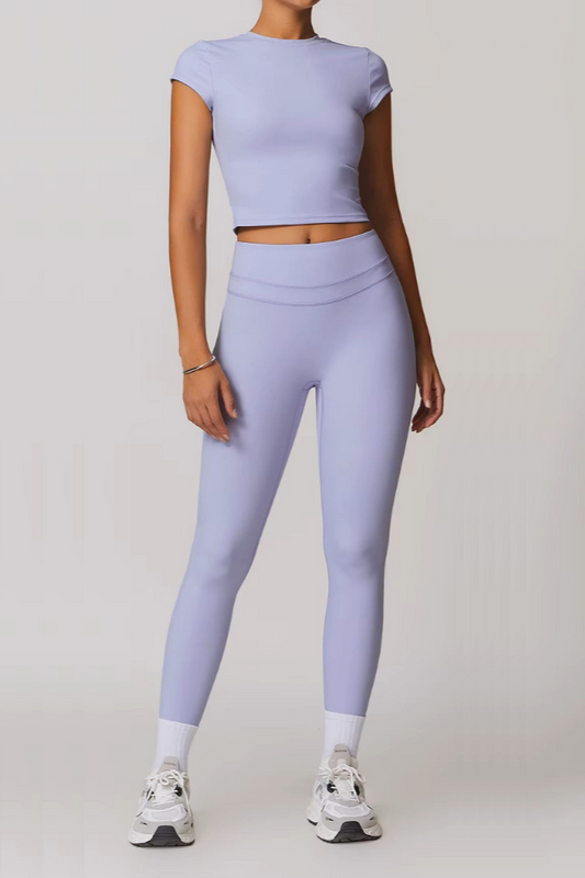 Athena Long Set in Purple