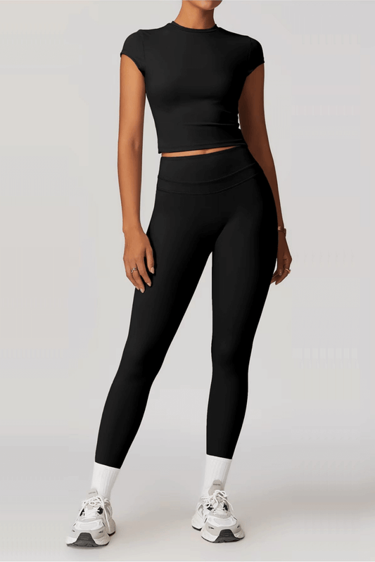 Athena Long Set in Black