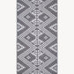 Zipolite Jacquard Beach Towel - Black