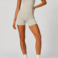 Zoe Bodysuit in Beige