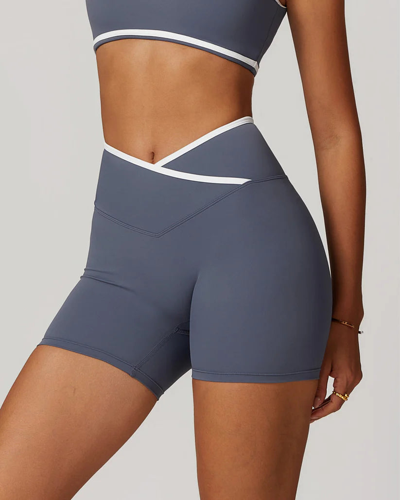 Aphrodite Short Set in Grey