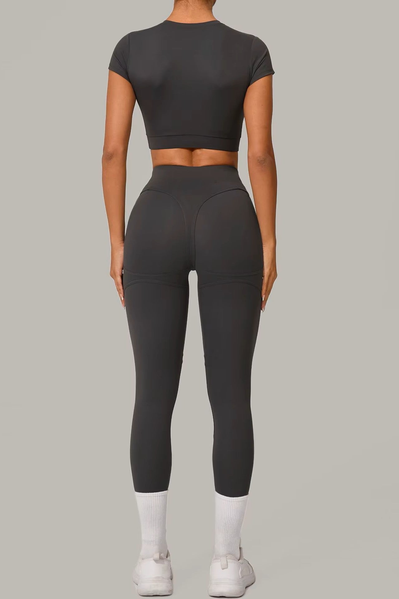 Chloe Long Set in Grey