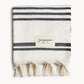 Salentina Tencel Beach Towel - Black