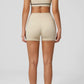 Zoe Shorts Set in Beige