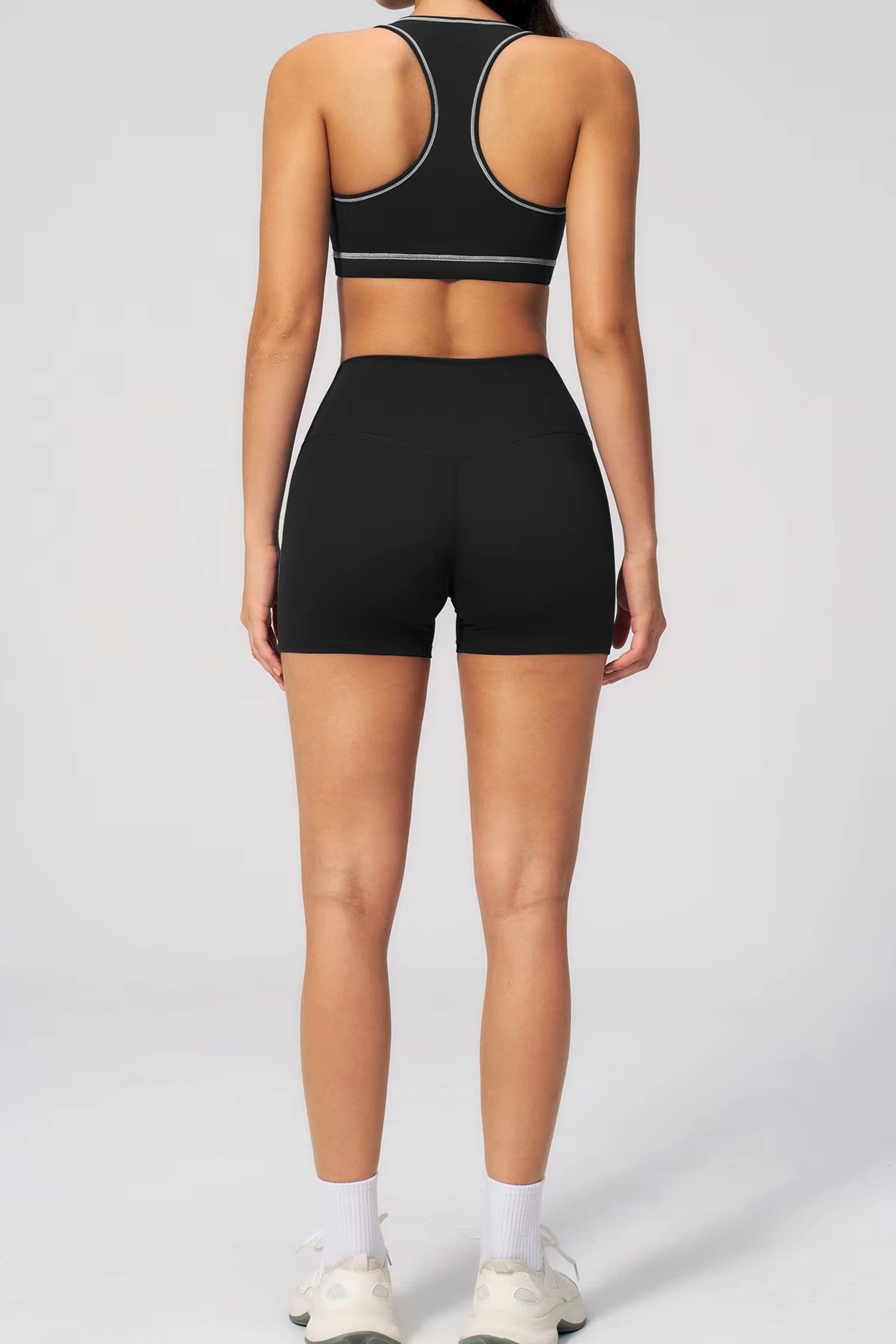 Zoe Shorts Set in Black